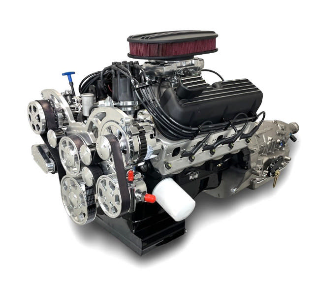 BluePrint Engines Ford Small Block Compatible 347 C.I. Standard Edition - 4R70W Automatic Transmission - Polished Pulley Kit - Fuel Injected