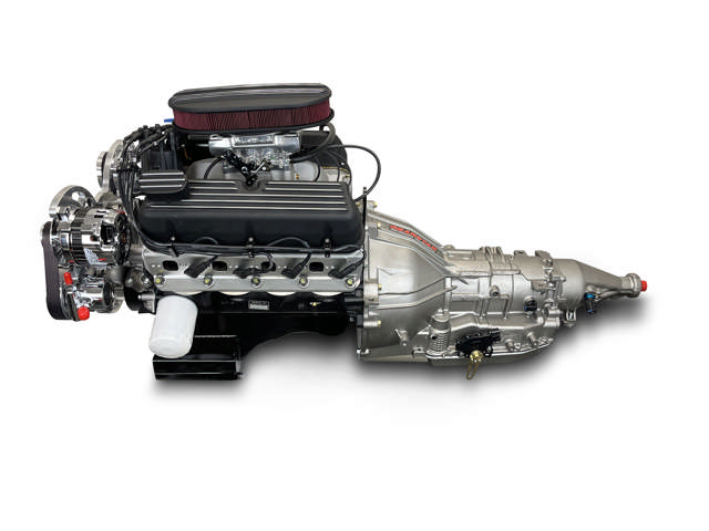 BluePrint Engines Ford Small Block Compatible 347 C.I. Standard Edition - 4R70W Automatic Transmission - Polished Pulley Kit - Fuel Injected