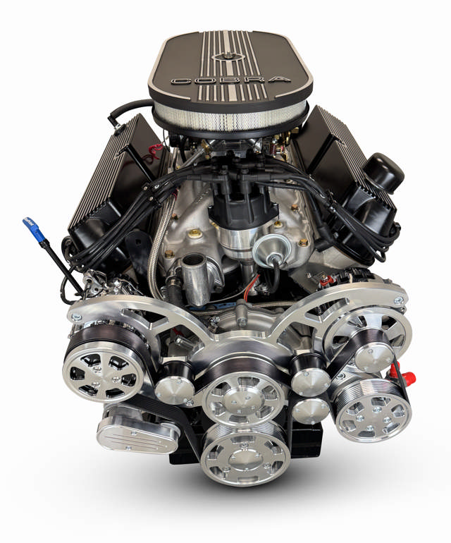 BluePrint Engines Ford Small Block Compatible 427 C.I. Cobra Edition - TKX Manual Transmission - Polished Pulley Kit - Carbureted