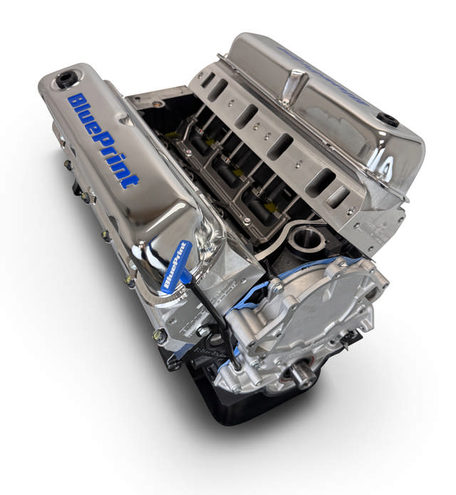 BluePrint Engines Ford Small Block Compatible 302 C.I. Long Block - Front Sump Oil Pan - Cruiser