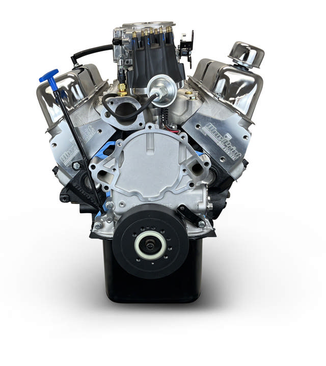 BluePrint Engines Ford Small Block Compatible 347 C.I. Base Dressed - Front Sump Oil Pan - Fuel Injected