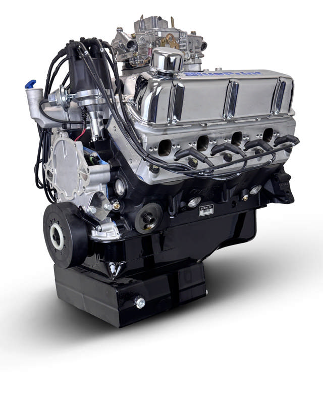 BluePrint Engines Ford Small Block Compatible Pro Series 427 C.I. Base Dressed - Front Sump Pan - Carbureted