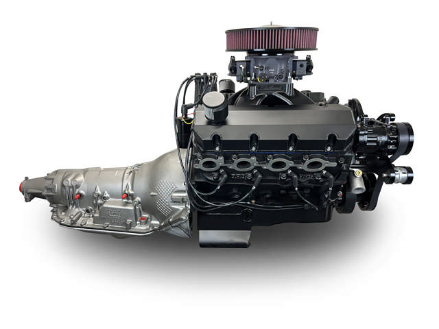 BluePrint Engines GM Big Block Compatible 632 C.I. Blackout Edition - 4L80E Automatic Transmission - Black Pulley Kit - Fuel Injected