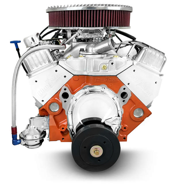 BluePrint Engines GM Small Block Compatible 327 C.I. Deluxe Dressed - Low Profile - Carbureted