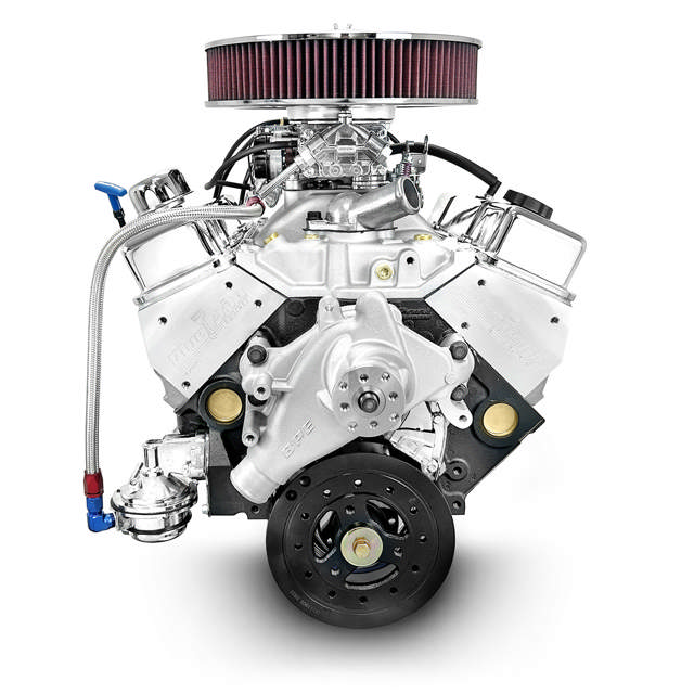 GM Small Block Compatible 350 c.i. Engine - 390 Horsepower - Deluxe Dressed - Carbureted