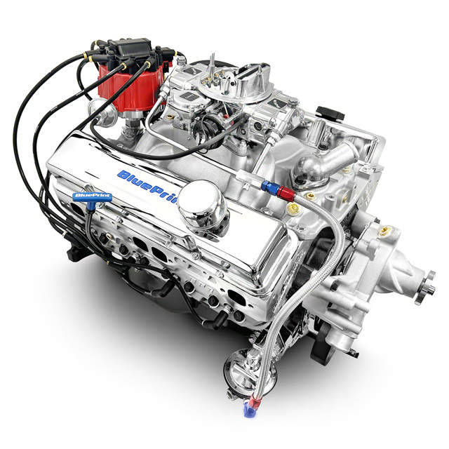 GM Small Block Compatible 350 c.i. Engine - 341 Horsepower - Deluxe Dressed - Carbureted