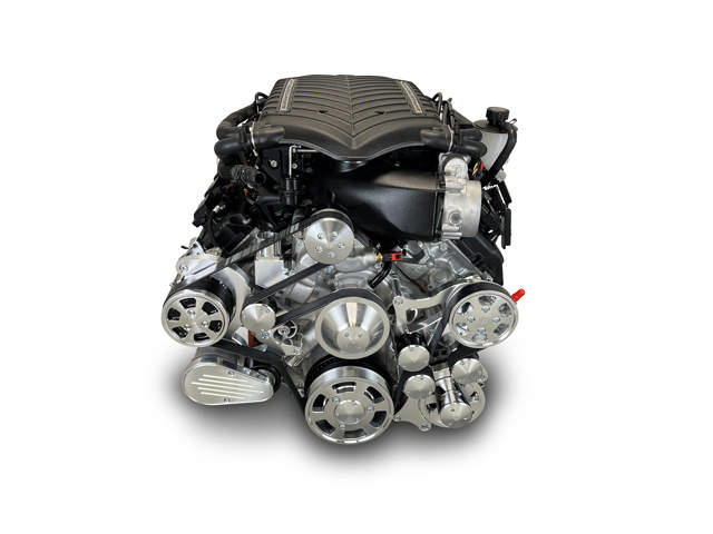 BluePrint Engines Chrysler Hemi Compatible Pro Series 426 C.I. Deluxe Dressed - Polished Pulley Kit - Supercharged