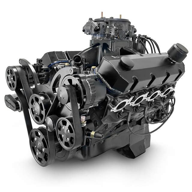 BluePrint Engines GM Big Block Compatible Pro Series 632 C.I. Deluxe Dressed - Black Pulley Kit - Reaper Edition - Fuel Injected