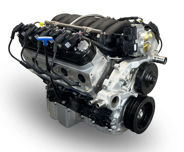 BluePrint Engines GM LS Compatible 376 c.i. Pro Series Engine - GM Plastic Intake - Base Dressed - Holley Terminator X EFI System