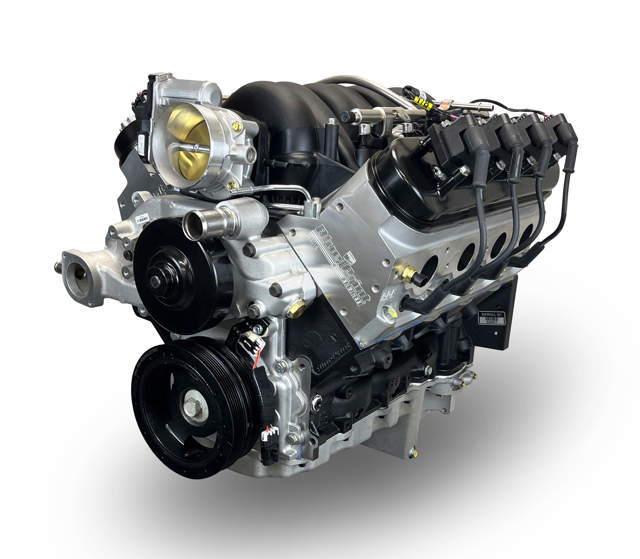BluePrint Engines GM LS Compatible 376 c.i. Pro Series Engine - GM Plastic Intake - Base Dressed - Holley Terminator X EFI System
