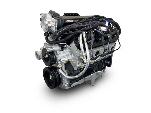 BluePrint Engines GM LS Compatible 427 c.i. Pro Series Engine - Fabbed Aluminum Intake - Base Dressed - BluePrint Engines Calibrated ECU