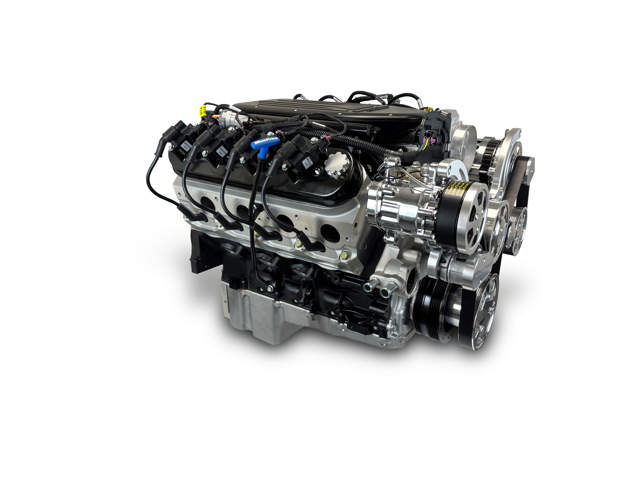 BluePrint Engines GM LS Compatible 427 c.i. Pro Series Engine - BPE Cast Intake - Deluxe Dressed - Polished Pulley Kit - BluePrint Engines Calibrated ECU
