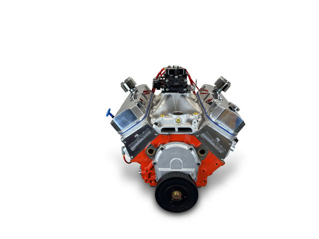 BluePrint Engines GM Marine Big Block Compatible 540 c.i. Pro Series Engine - 670 Horsepower - Base Dressed - Carbureted