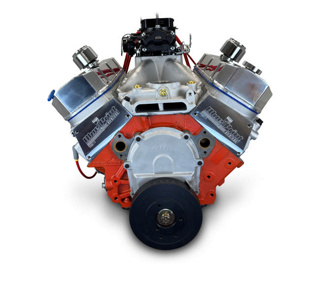 BluePrint Engines GM Marine Big Block Compatible 632 c.i. Pro Series Engine - 775 Horsepower - Base Dressed - Carbureted