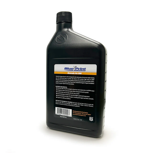 BluePrint Engines Crate Engine Break-In Oil- 1 Quart