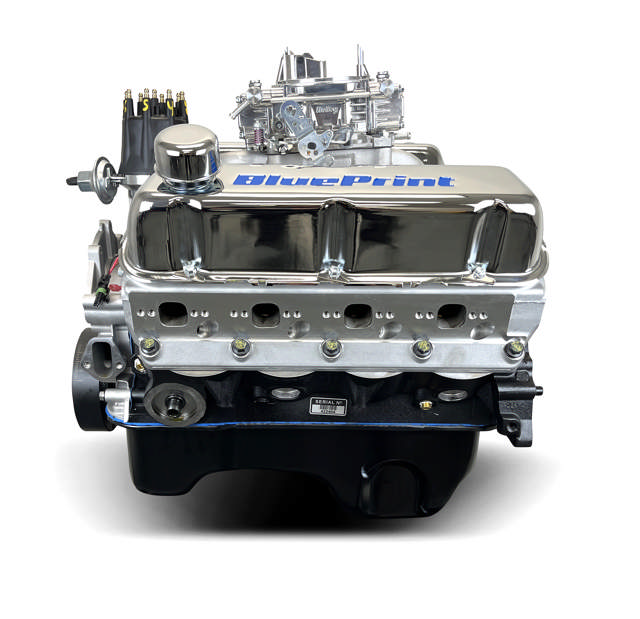 BluePrint Engines Ford Small Block Compatible 302 C.I. Base Dressed - Rear Sump Oil Pan - Cruiser - Carbureted