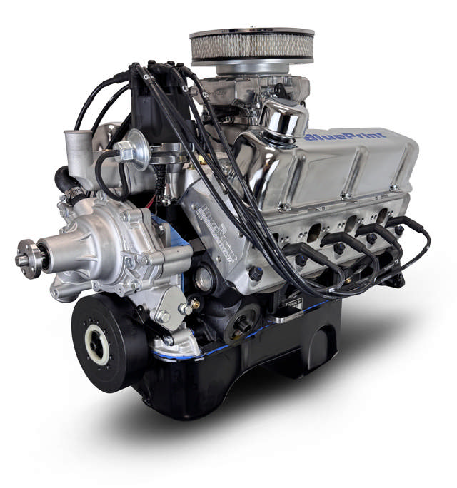 BluePrint Engines Ford Small Block Compatible 302 C.I. Deluxe Dressed - Rear Sump Oil Pan - Cruiser - Fuel Injected
