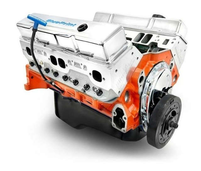 GM Small Block Compatible 383 c.i. Power Adder Engine - 415 Horsepower - Long Block