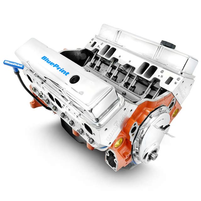 BluePrint Engines GM Small Block Compatible 400 c.i. Engine - 500 Horsepower - Long Block