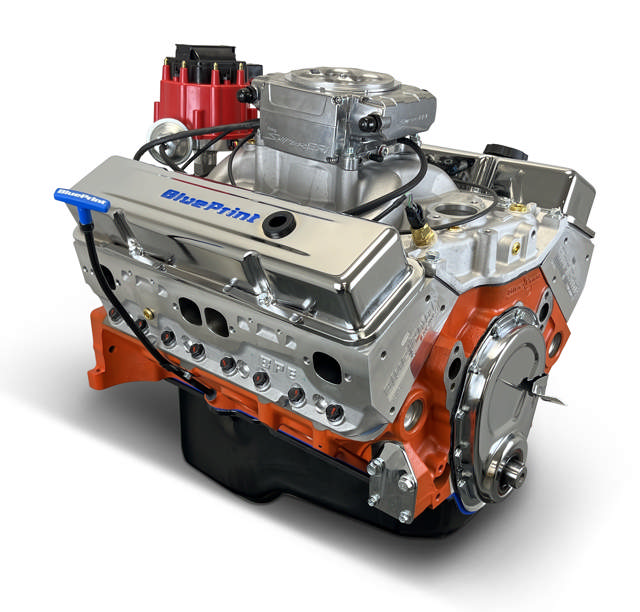 BluePrint Engines GM Small Block Compatible 400 c.i. Engine - 500 Horsepower - Base Dressed - Fuel Injected
