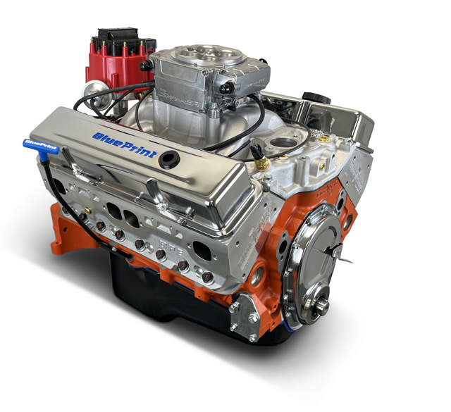 BluePrint Engines GM Small Block Compatible 400 c.i. Engine - 500 Horsepower - Base Dressed - Fuel Injected