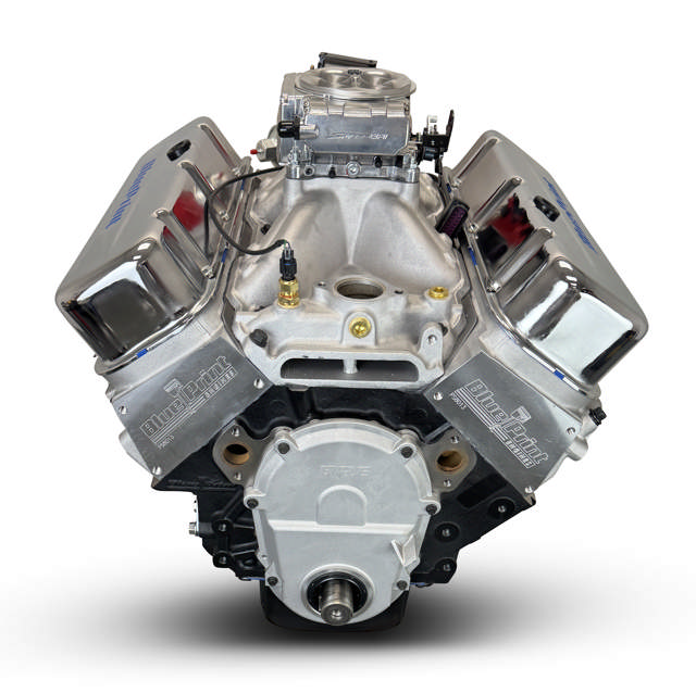 BluePrint Engines GM Big Block Compatible 496 c.i. Engine - 600 Horsepower - Base Dressed - Fuel Injected
