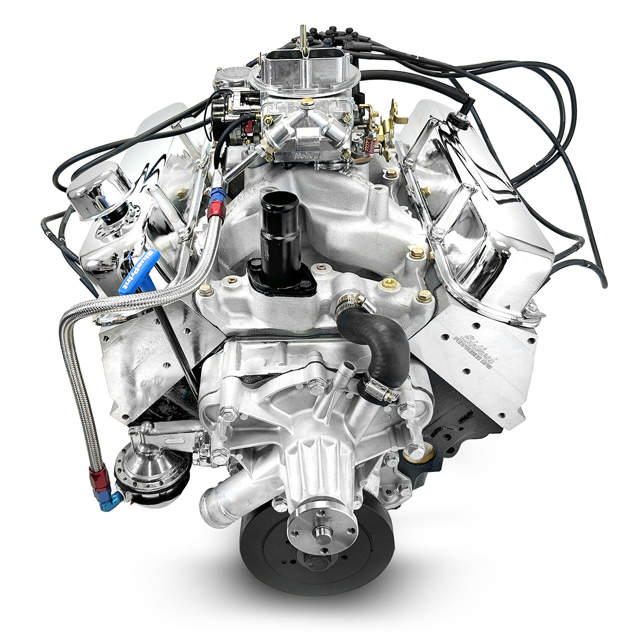 BluePrint Engines Chrysler Small Block Compatible 408 C.I. Deluxe Dressed - Carbureted