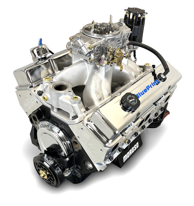 BluePrint Motorsports GM Small Block Compatible 396 c.i. Engine - 530 Horsepower - Base Dressed - Carbureted
