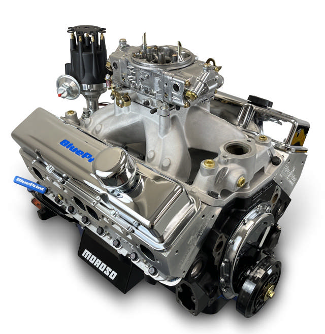 BluePrint Motorsports GM Small Block Compatible 396 c.i. Engine - 530 Horsepower - Base Dressed - Carbureted
