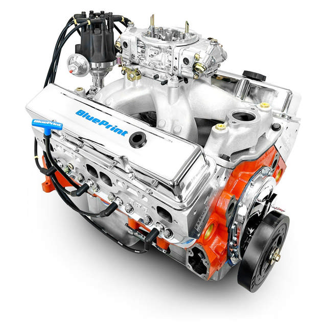 BluePrint Engines GM Small Block Compatible 427 c.i. Pro Series Engine - 540 Horsepower - Base Dressed - Carbureted