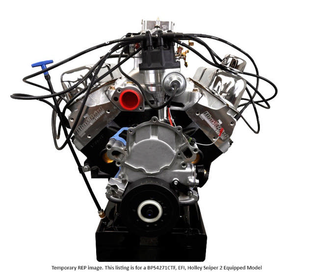 BluePrint Engines Ford Small Block Compatible Pro Series 427 C.I. Base Dressed - Front Sump Pan - Fuel Injected