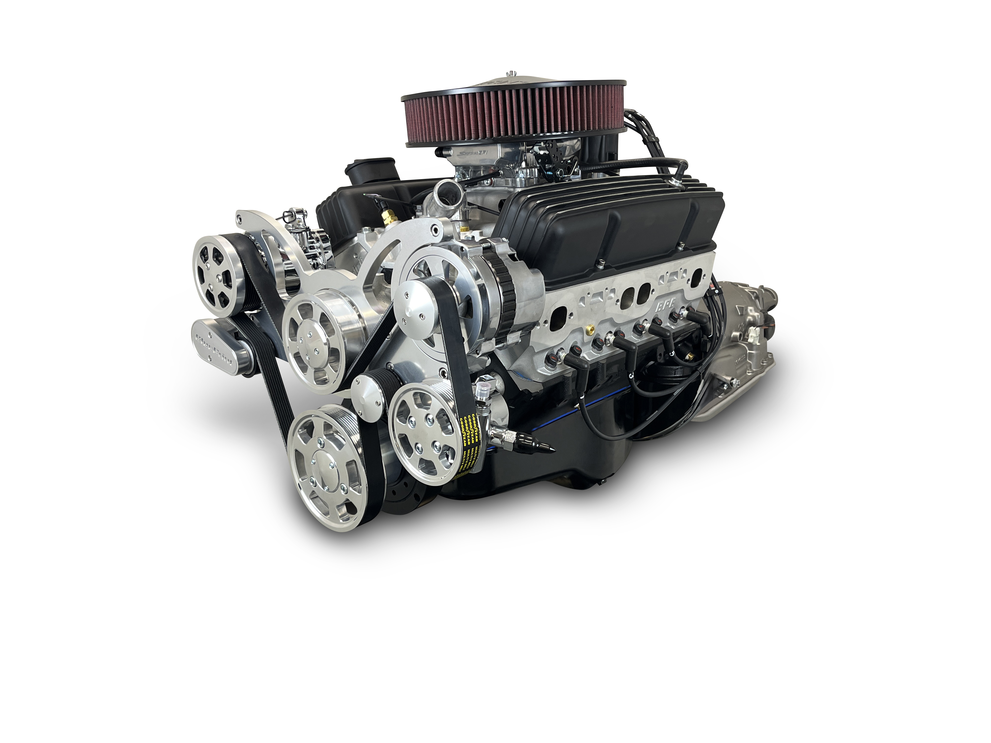 BluePrint Engines GM Small Block Compatible 383 c.i. Engine and 700R4 ...
